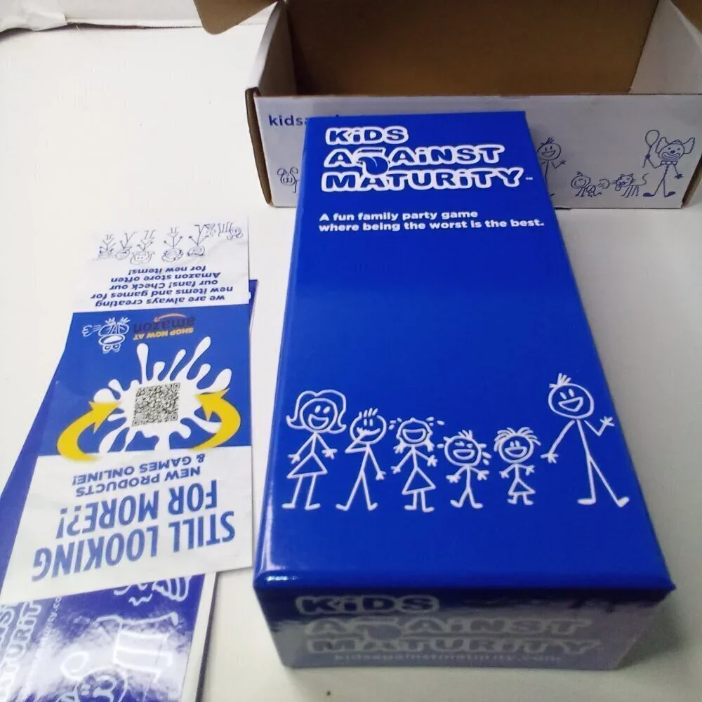 Kids Against Maturity Family Party Game New Open Box
